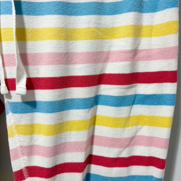 Hanna Andersson Adult Pajamas Rainbow Stripe Size Medium Snug Fit Long Johns - Picture 5 of 7